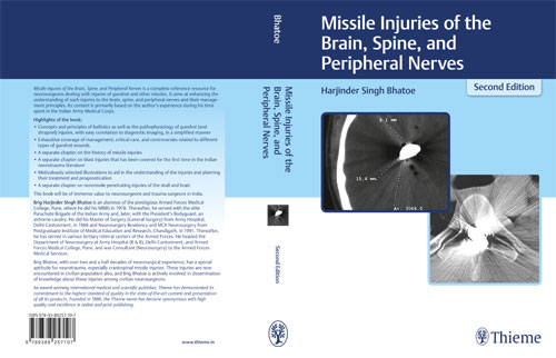Missile Injuries of Brain, Spinal Cord and Peripheral Nerves